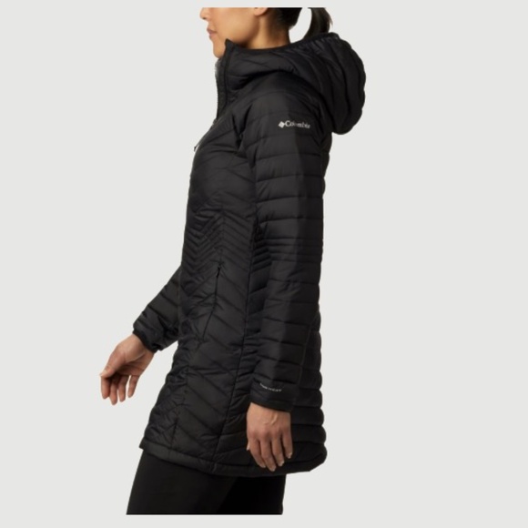 Columbia Women's hOOded Omni Heat Powder Lite Mid Jacket`